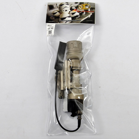 EX192-QD SureFire M952V Dual Output LED Weapon Flashlight Tan